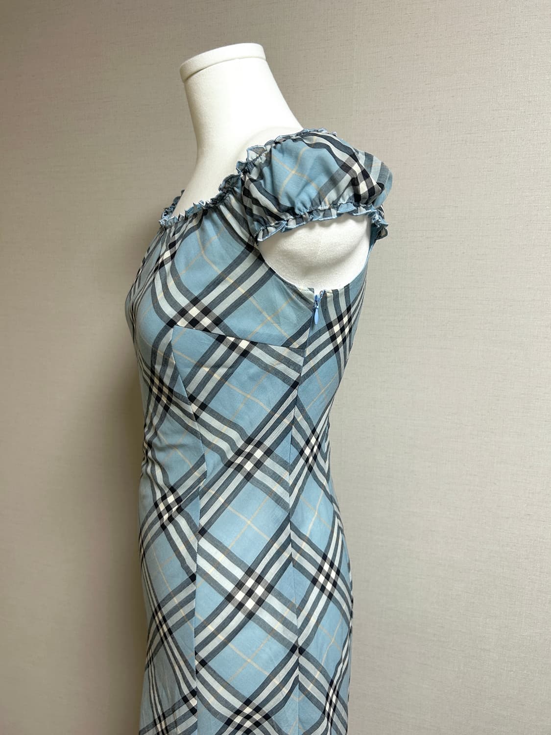 [버버리]Burberry Blue Check (버버리 블루 체크 원피스) 상품이미지2