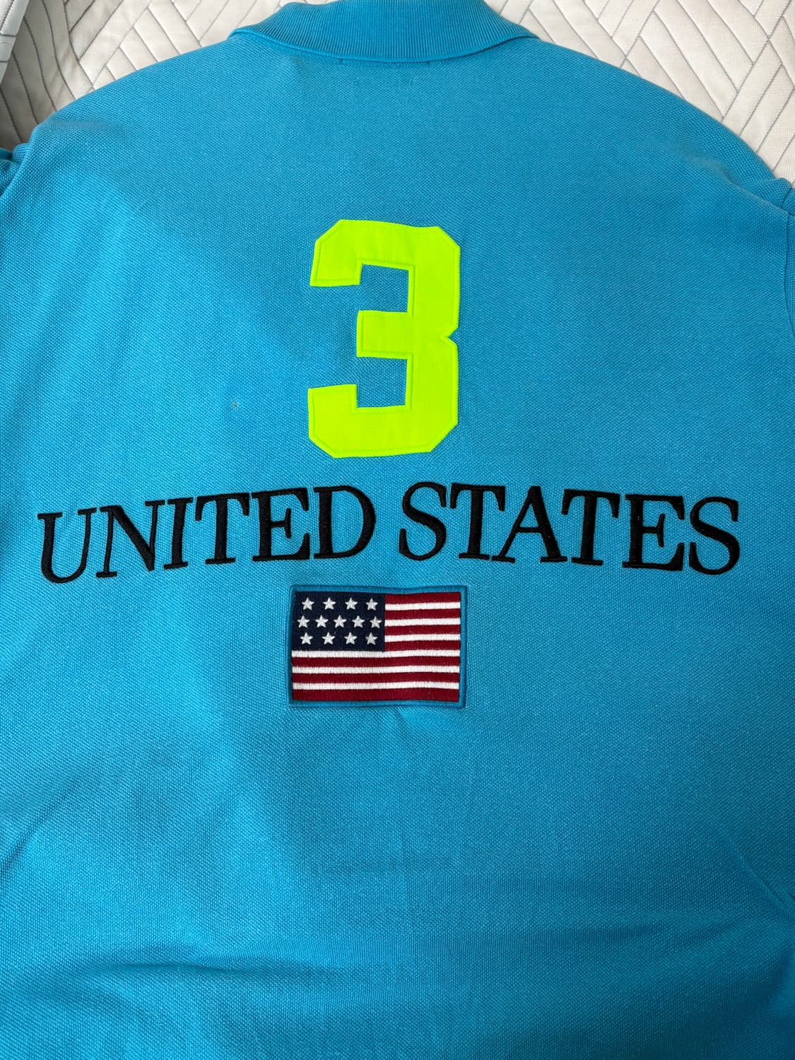 폴로 빅포니 성조기🇺🇸 치프키프 하늘 Pk 티셔츠 상품이미지9