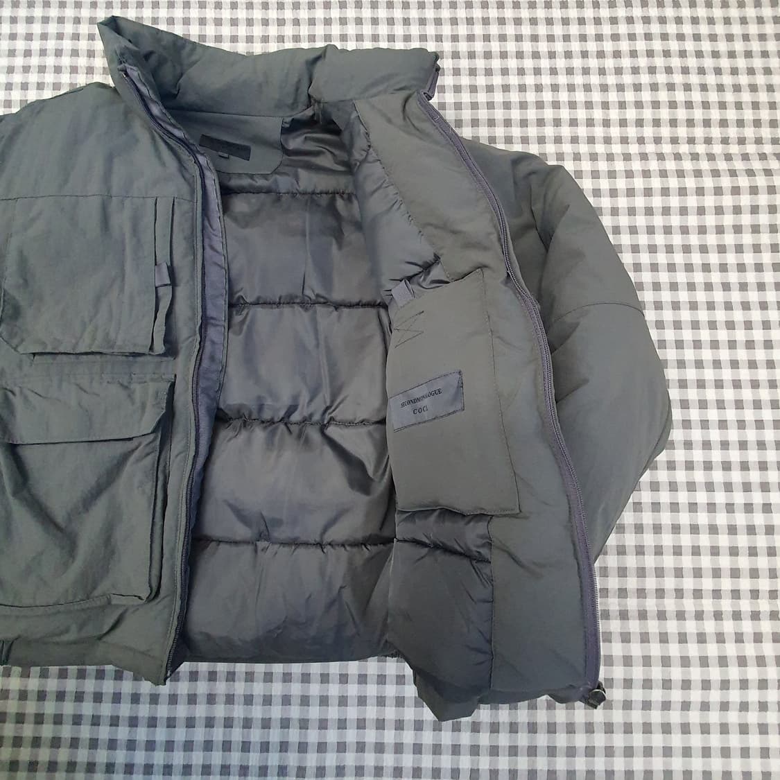 세컨모노로그 에어 포스 패딩 남자95 상품이미지6