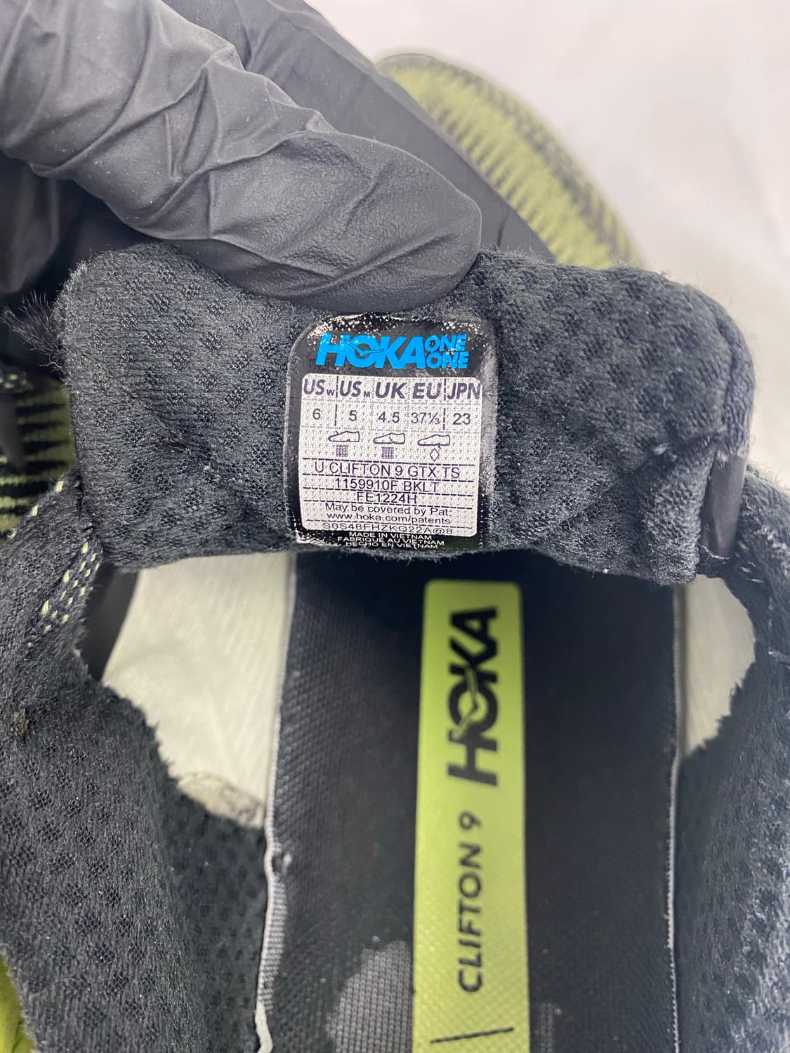 호카 클리프톤 9 고어텍스 GTX 러닝화 230 상품이미지7