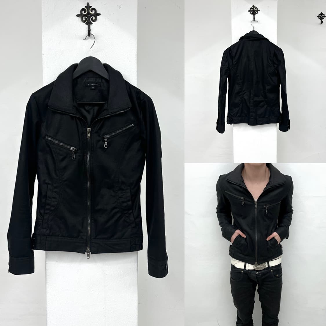  Civarize coated rider jacket 상품이미지1