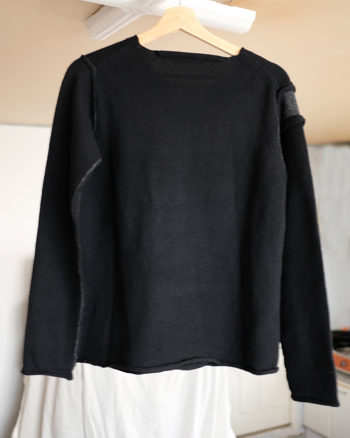 Y’s Ripped Detail Pullover 울 스웨터 size 2 상품이미지2
