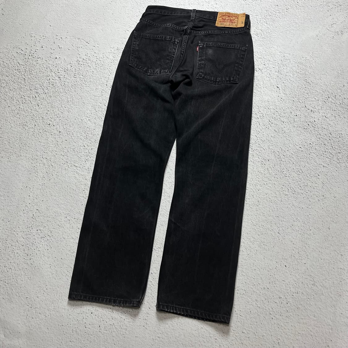 00s Levi's 501 Original Fit Black Denim  상품이미지1