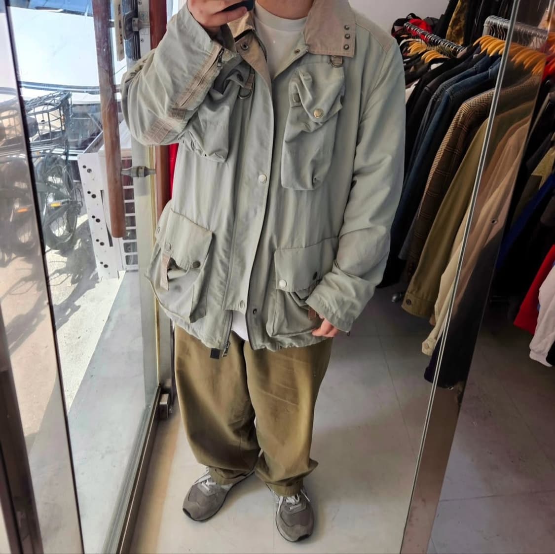 빈티지 멀티포켓 나일론 덱자켓 XL 100-105 상품이미지1