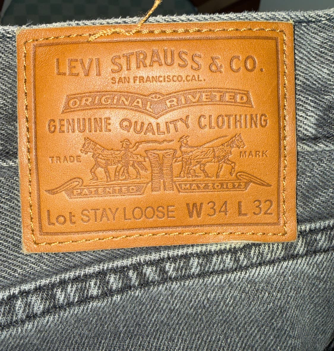 Levi’s 568 GREY  34X32 상품이미지3