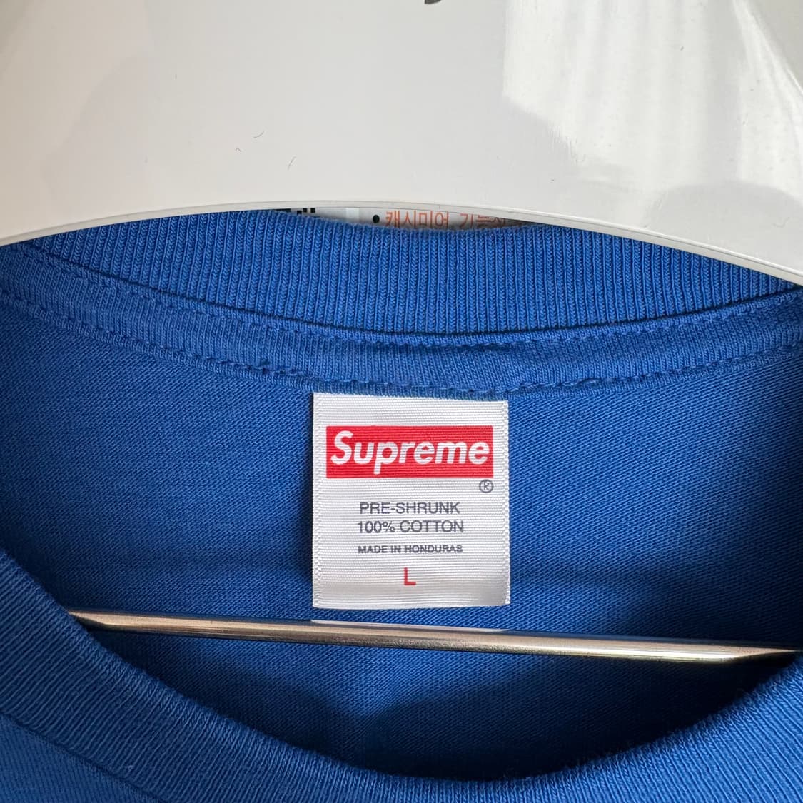 슈프림 스파이더맨 티셔츠 블루 상품이미지3