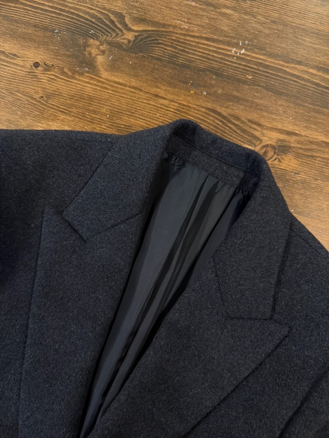 지오송지오 캐시미어 체스터필드 코트 100 상품이미지7