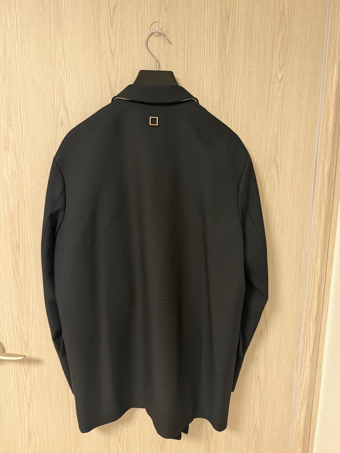 우영미 20ss 블랙 루즈핏 더블 자켓 46 상품이미지4