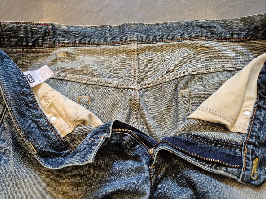 00s 에드윈 504 디스트레스드 데님 팬츠 상품이미지8