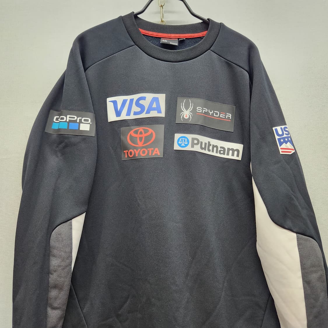 스파이더 스폰서 패치 맨투맨 M~L 상품이미지2