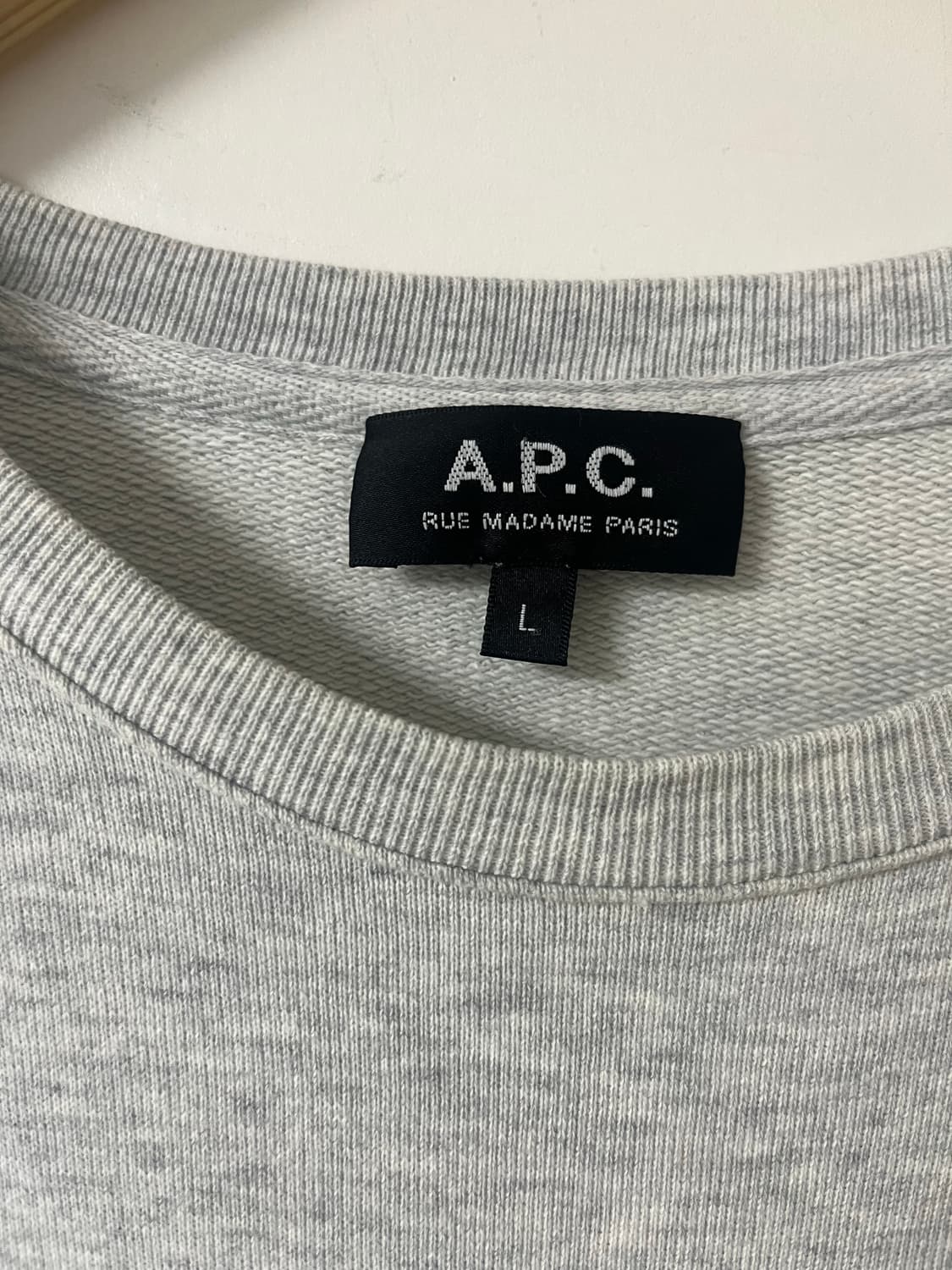 아페세 맨투맨 APC 맨투맨 상품이미지8