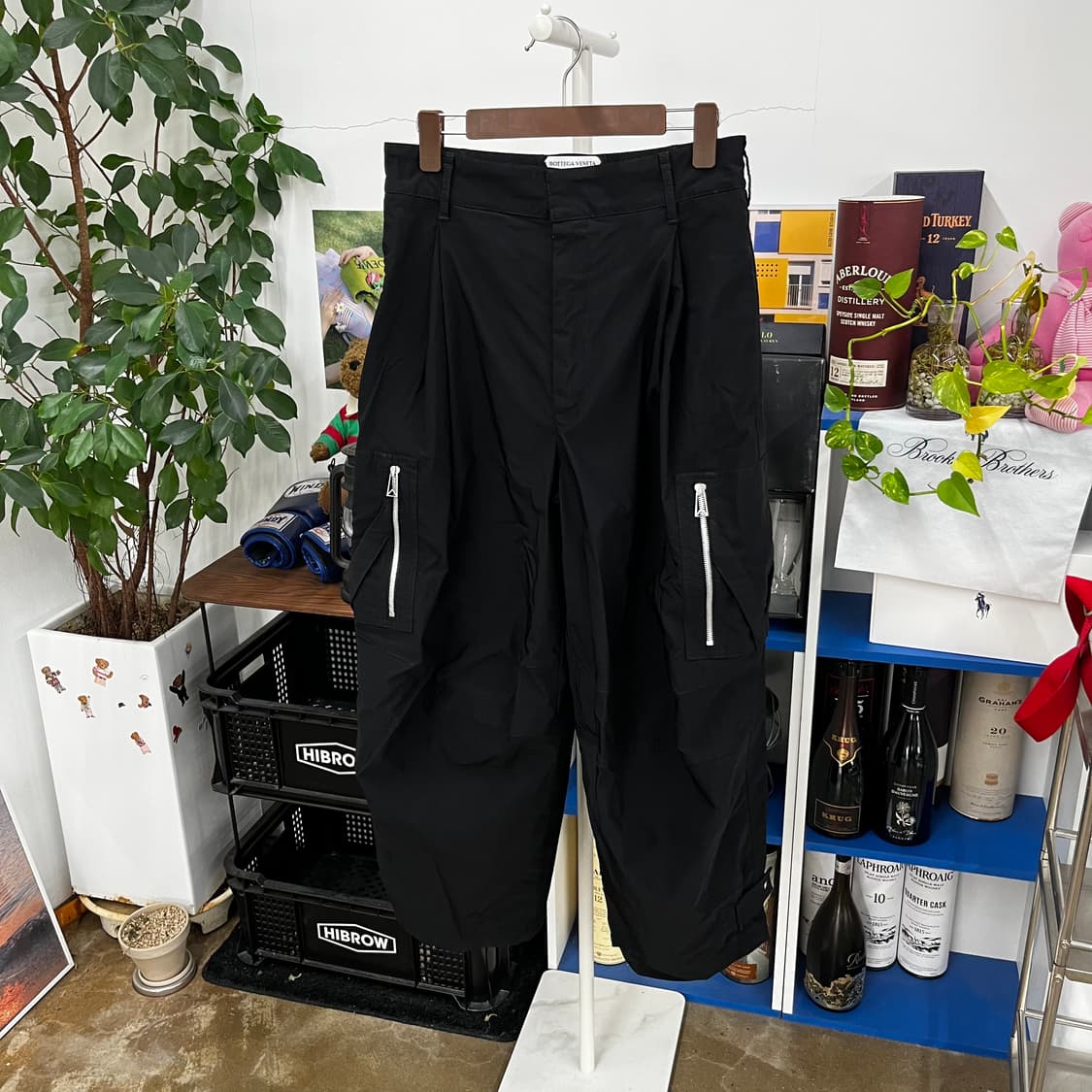 보테가베네타 2021 우먼 나일론 카고 팬츠 38 상품이미지1