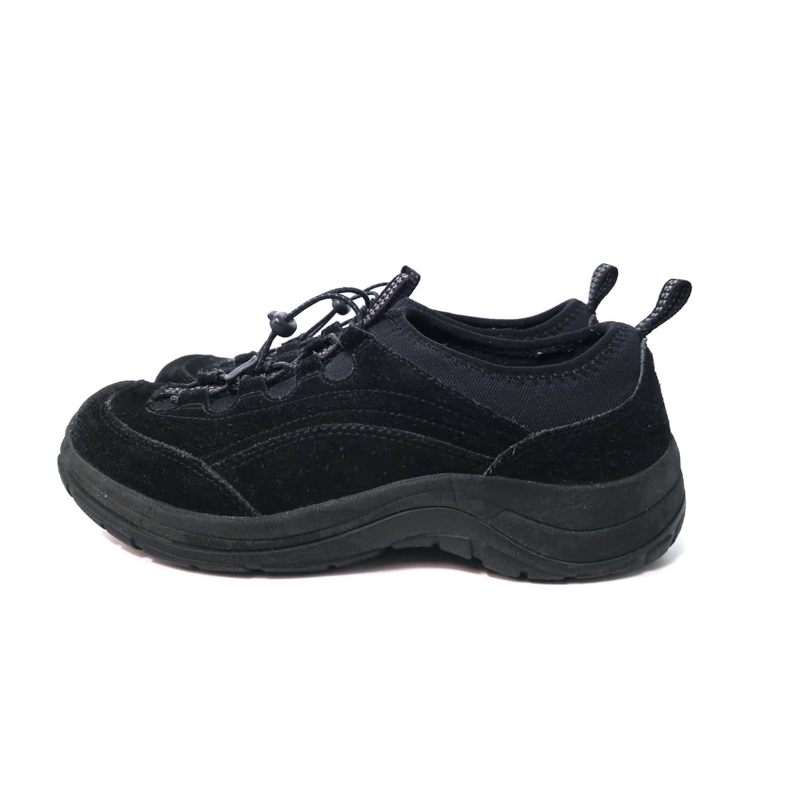 [W10] 엘엘빈 스웨이드 슬립온 블랙 상품이미지1