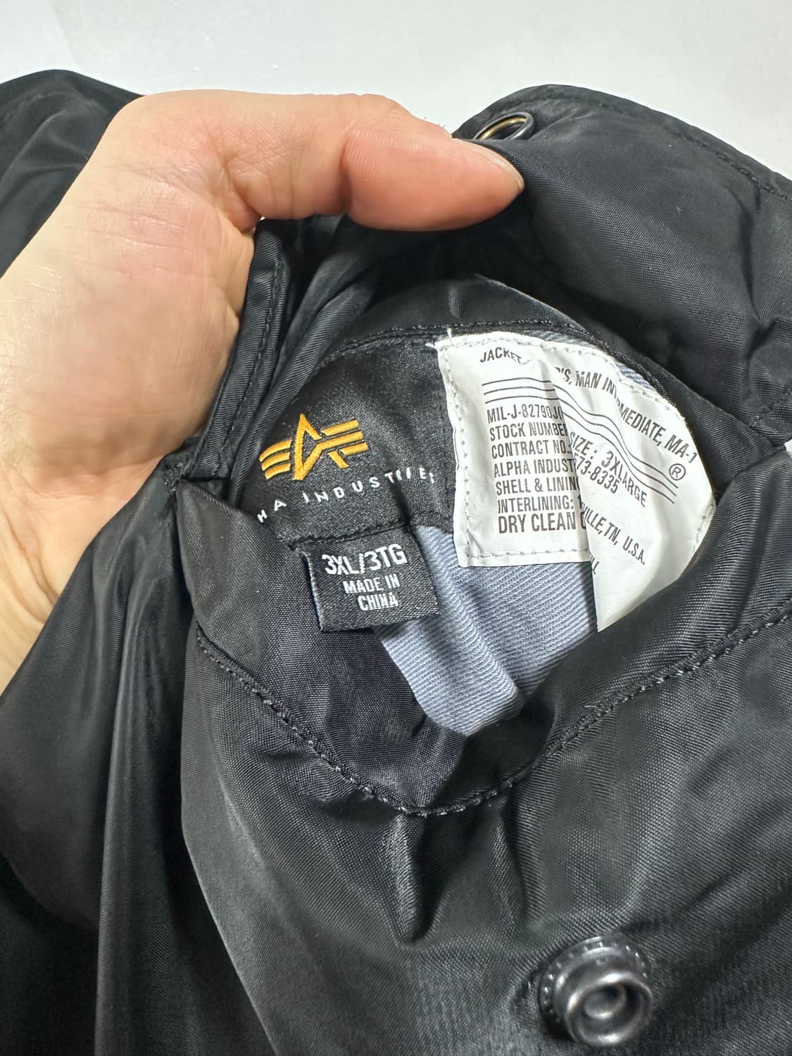 알파인더스트리 MA-1 상품이미지4