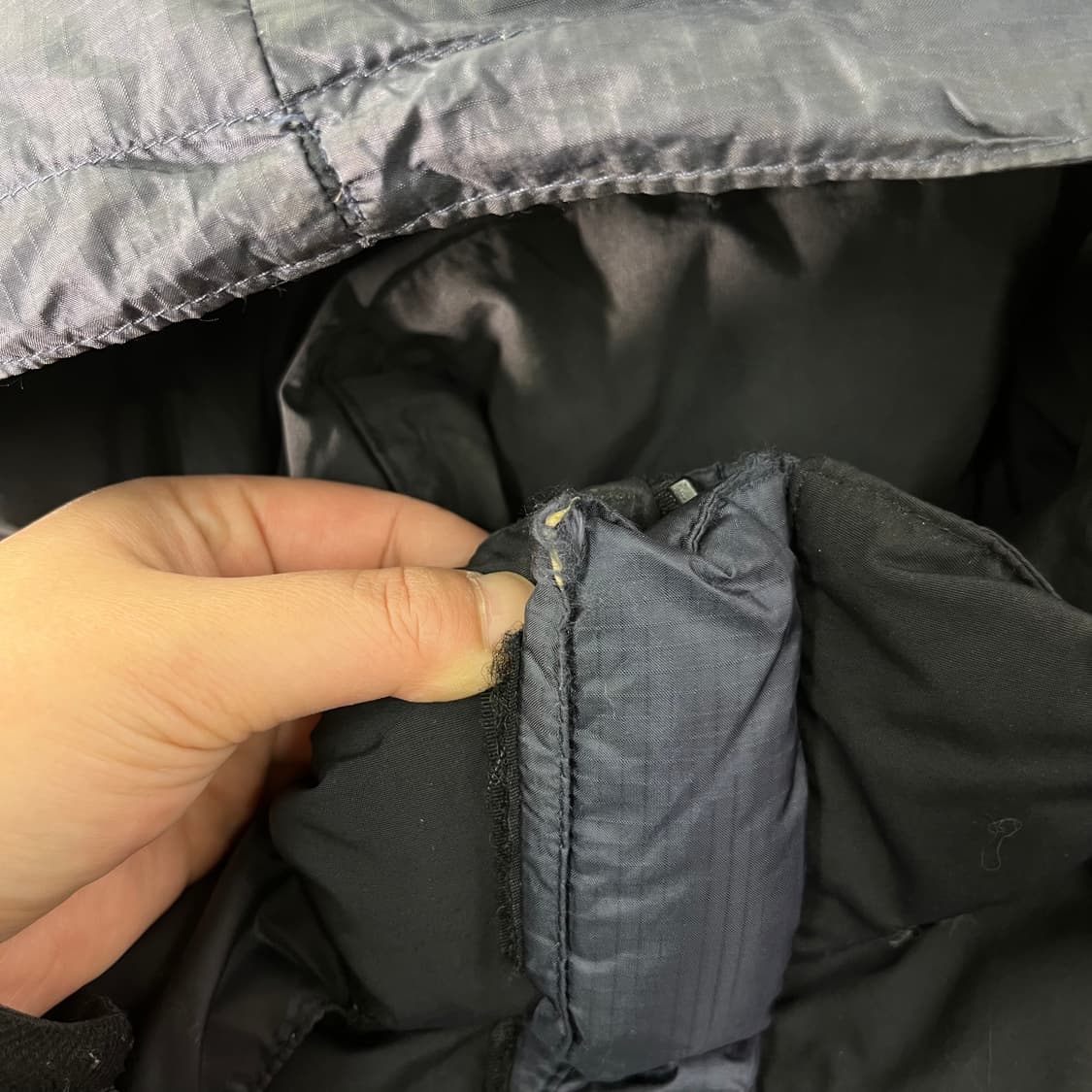 100 노스페이스 서밋시리즈 700 드롭 패딩 상품이미지4