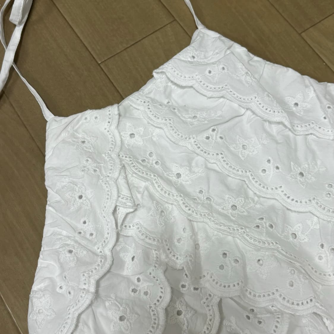 zara 자라 프릴 자수 홀터넥 탑 (새상품) 상품이미지2