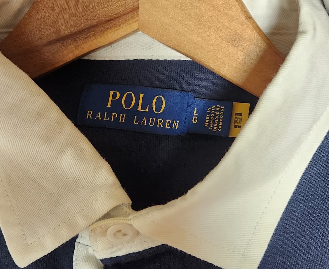 폴로 랄프로렌 코튼 럭비티 카라 맨투맨 상품이미지5