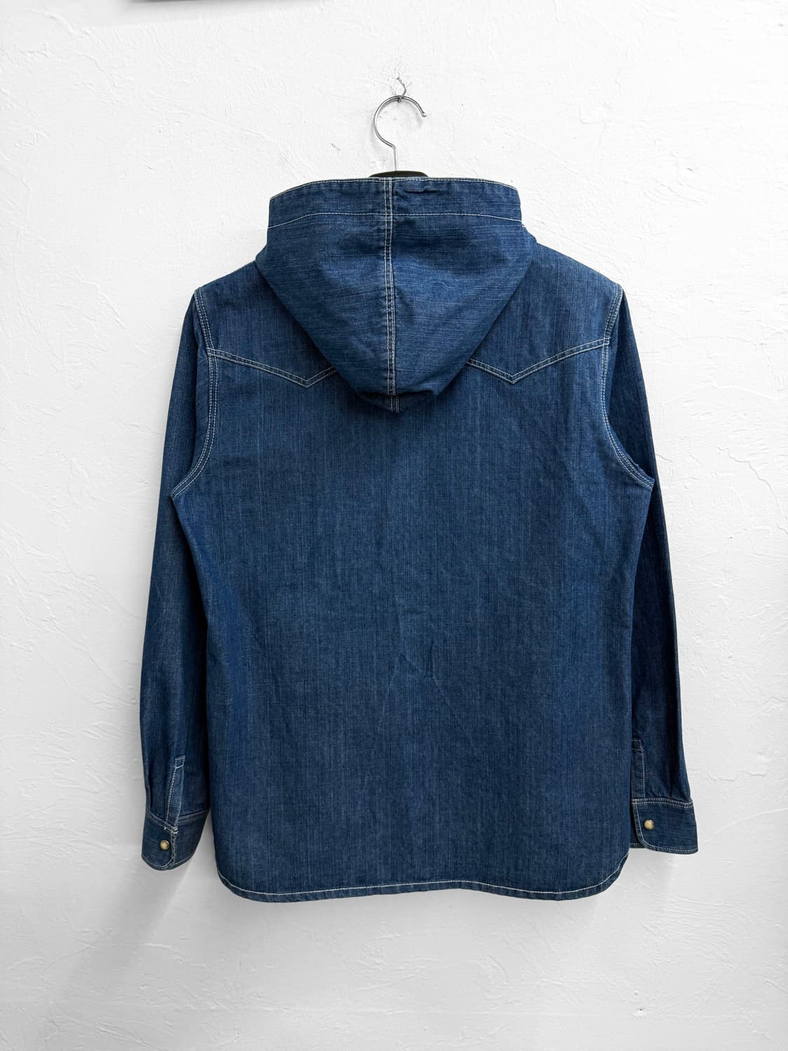 united arrows 데님 후드 셔츠 상품이미지4