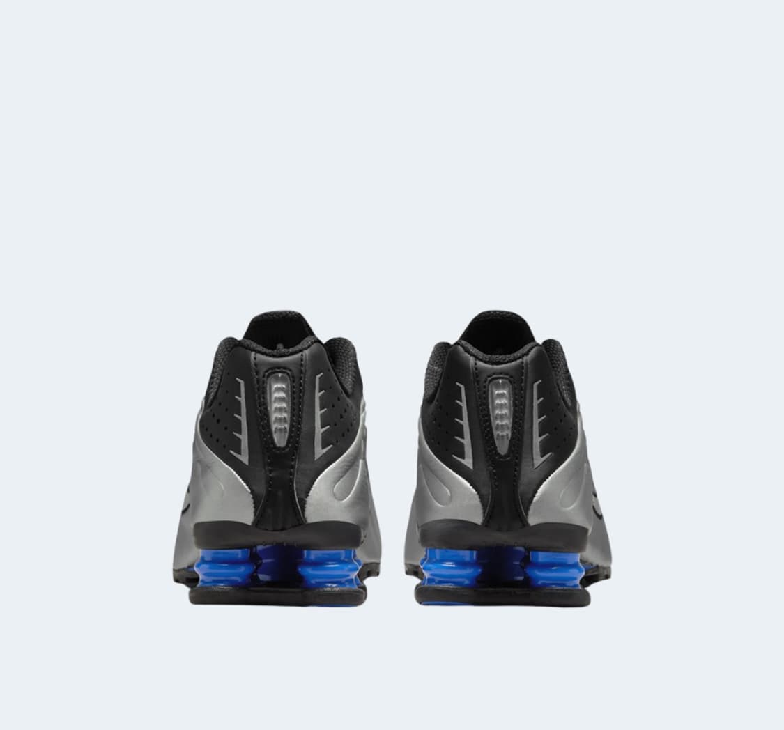 (275)나이키 샥스 r4 메탈릭 실버 블루 상품이미지3