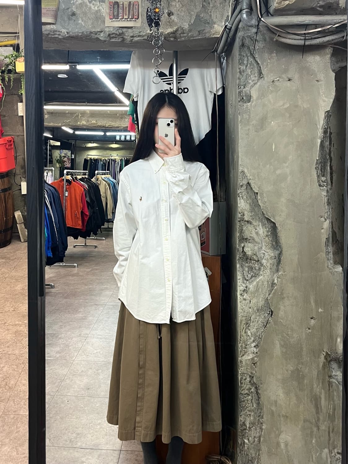 폴로 랄프로렌 셔츠 화이트 M #csz2893 상품이미지2