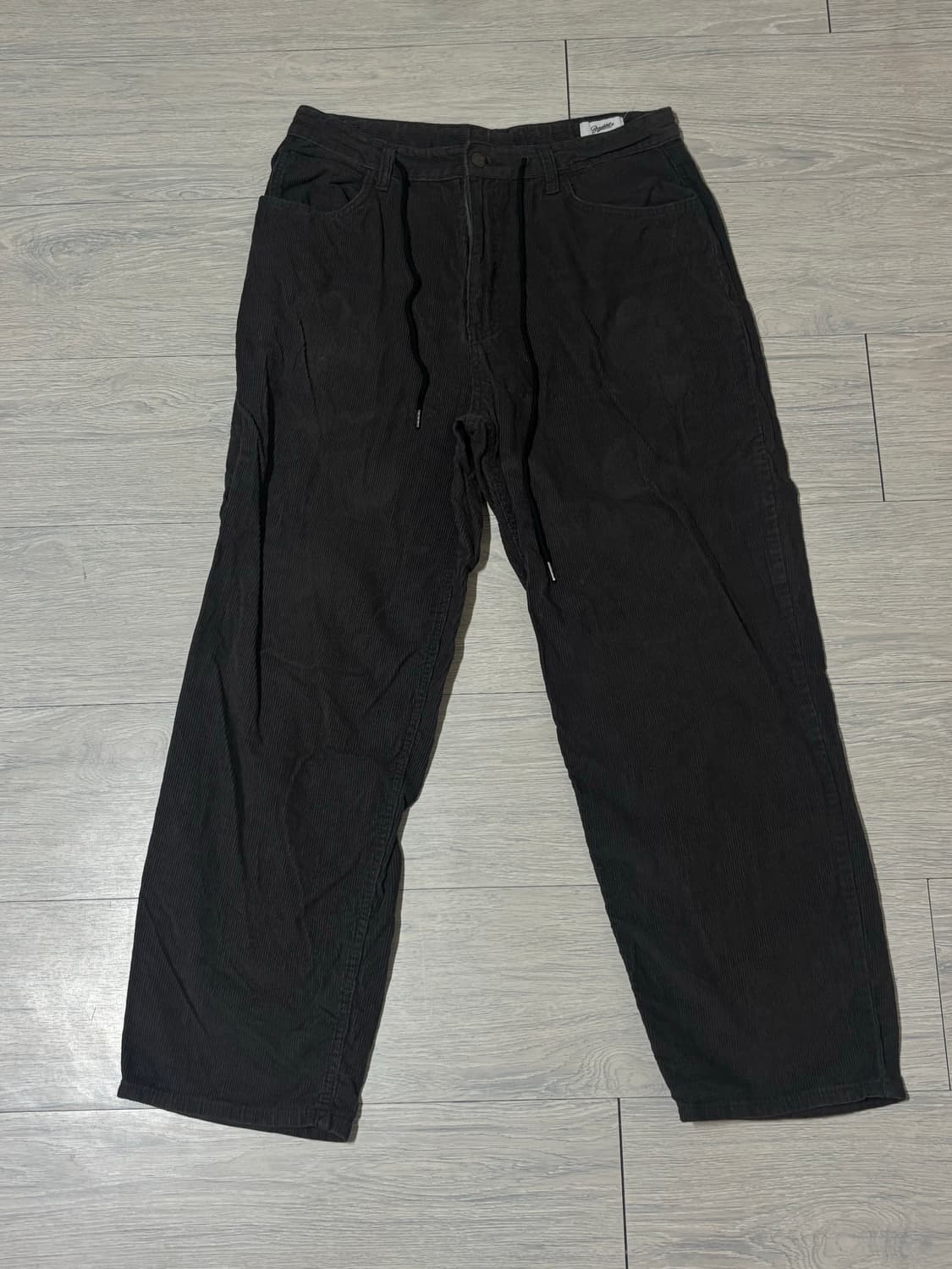 <비에스래빗> 카펜터 코듀로이 팬츠 애쉬그레이 상품이미지2