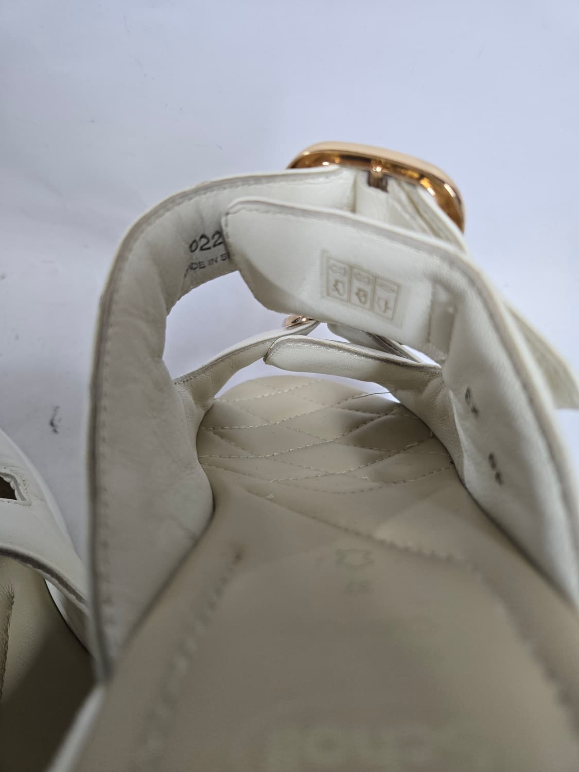 Scholl 숄 화이트 버클 플랫폼 샌들 37 235~240 상품이미지4