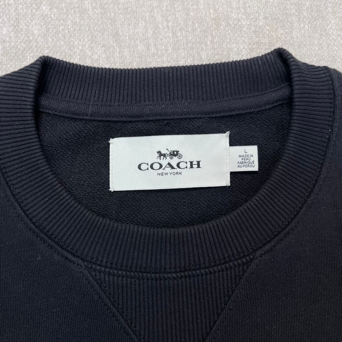 100 코치 그라피티 맨투맨 상품이미지3