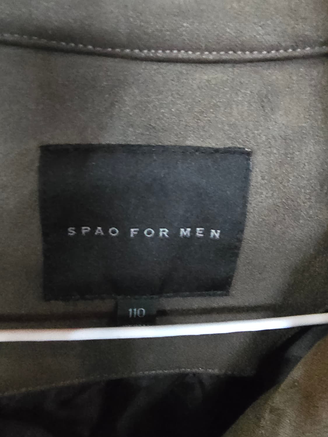 스파오 포 맨 스웨이드 블루종 자켓 상품이미지4