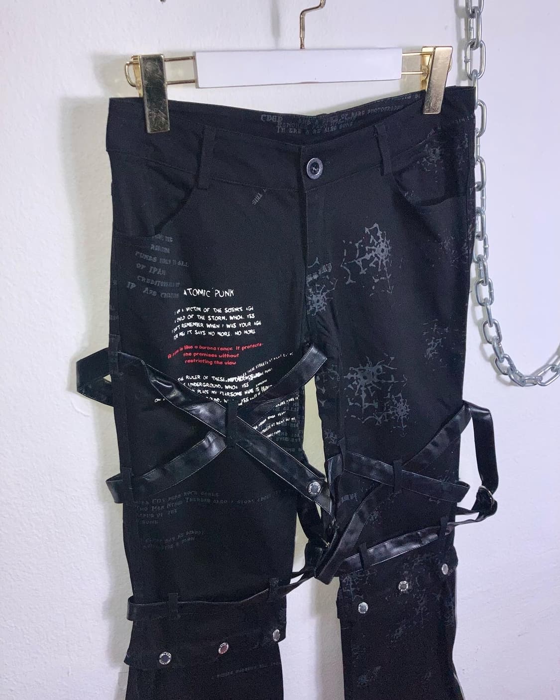 펑크 본디지 팬츠 상품이미지3