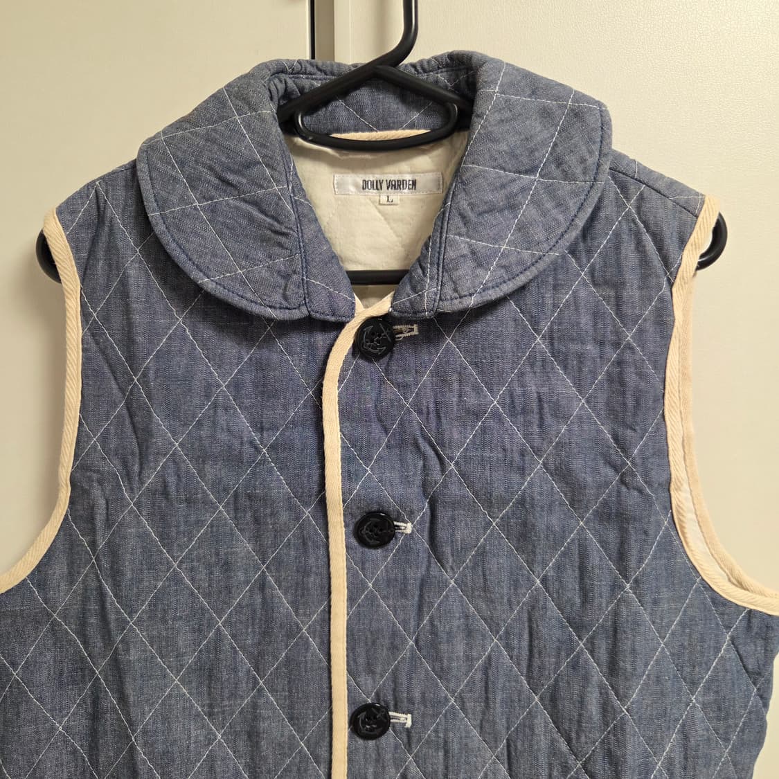 Dolly Varden 재팬 퀄팅 베스트 자켓 조끼 L(100) 상품이미지2