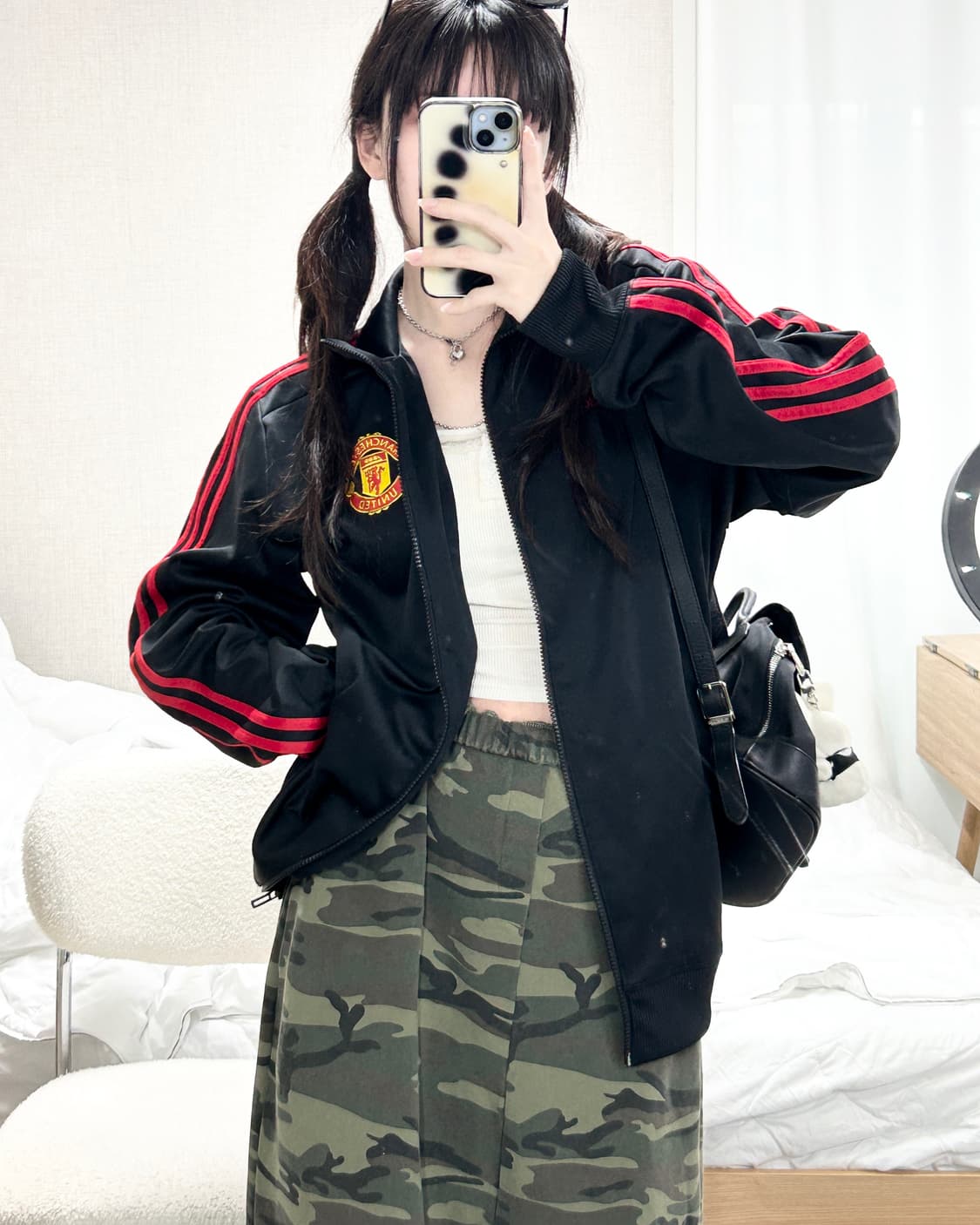 아디다스 맨유 검빨 져지 상품이미지5