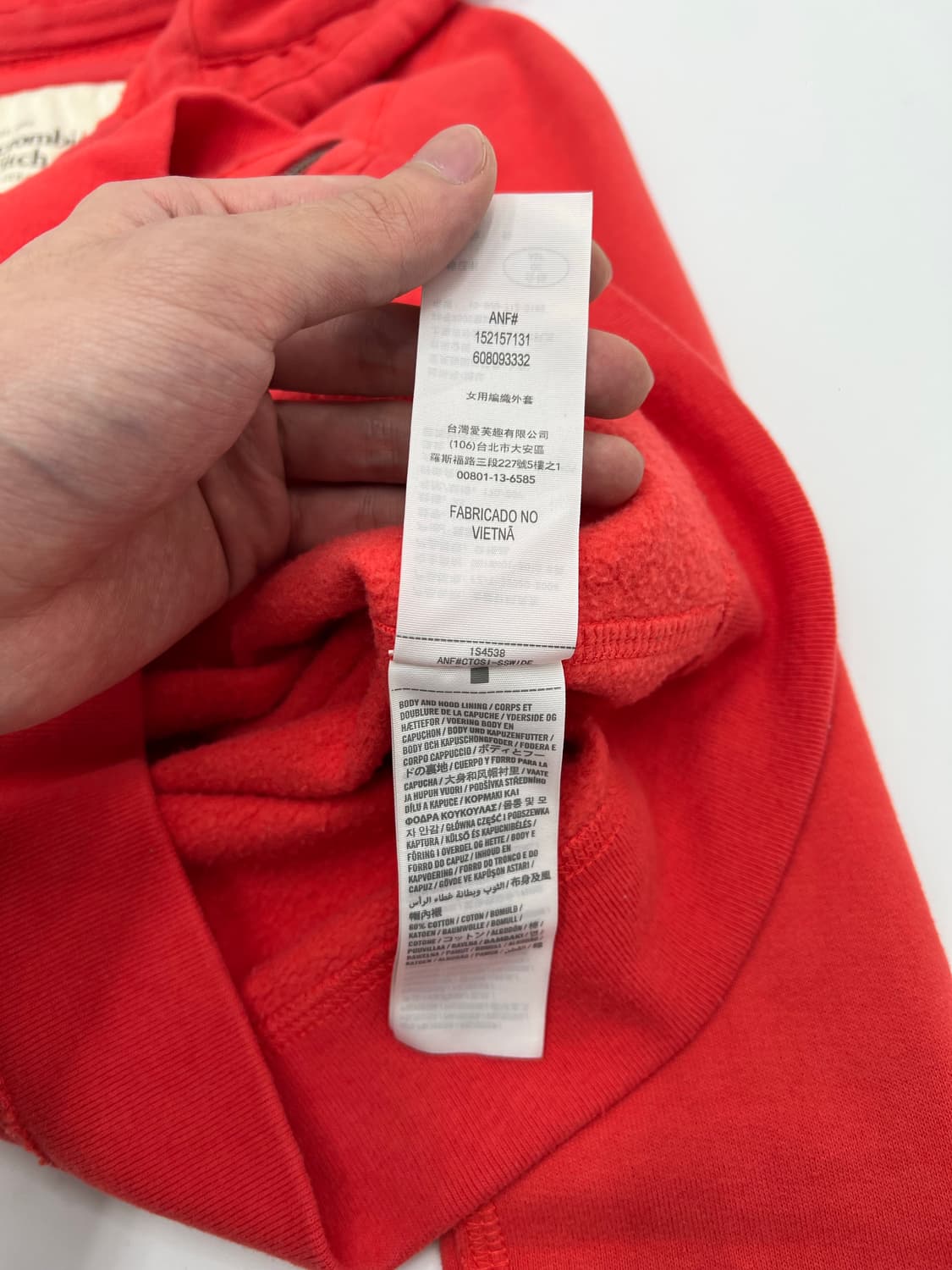 아베크롬비 후드집업 상품이미지5