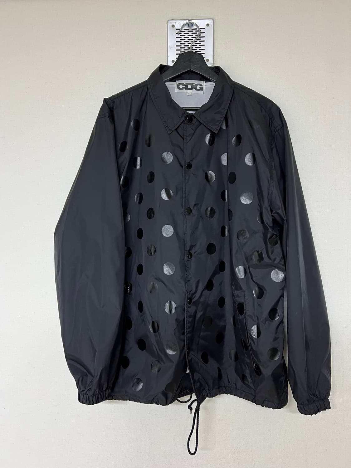 CDG 폴카도트 코치자켓 XL 상품이미지1