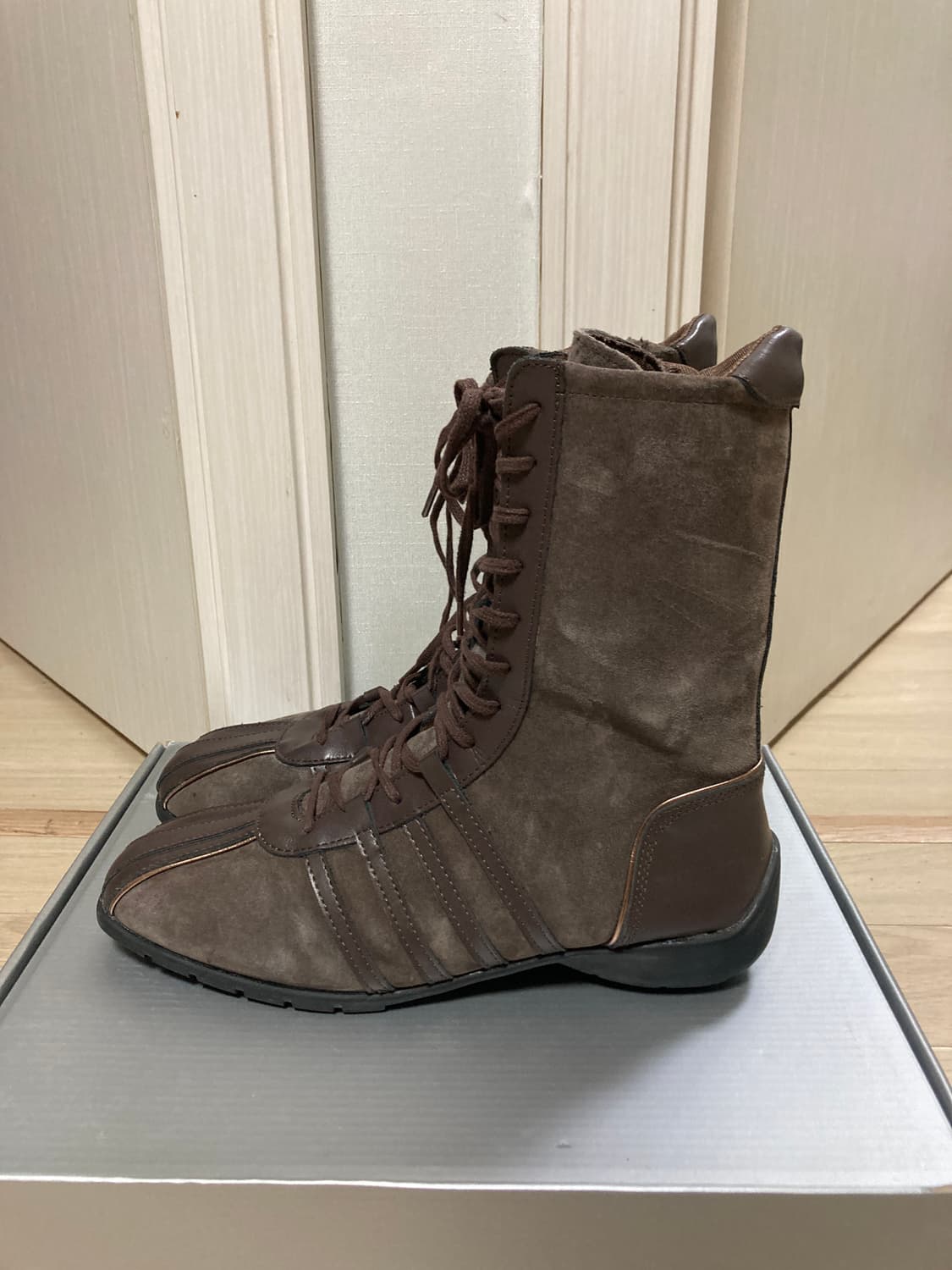 락피쉬웨더웨어 하이탑 부츠 초코 상품이미지5