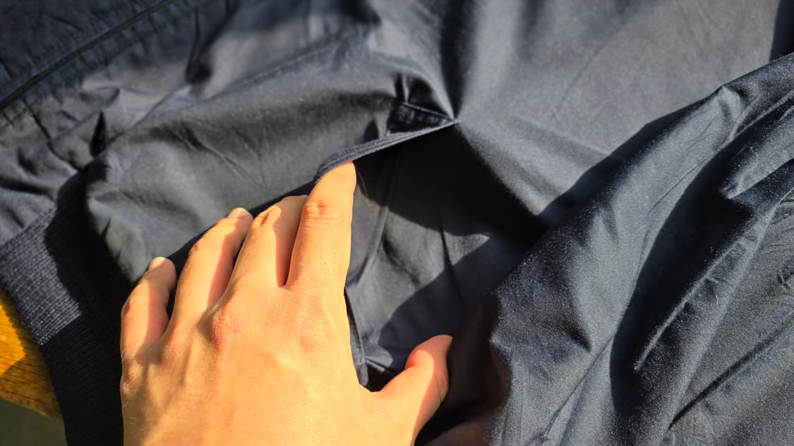 레어) 이태리  리버시브 블루종 자켓 윈드브레이커 XXL 상품이미지8