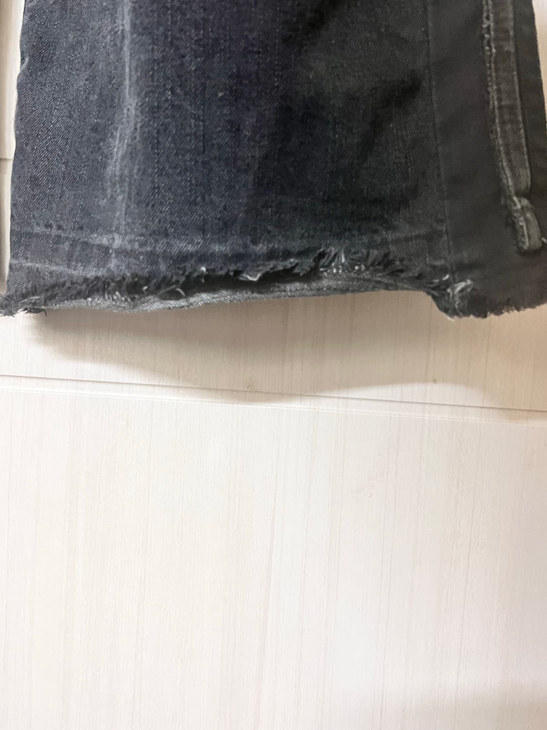 2) 25ss 폴리테루 리빌드고시마002 워시드블랙 상품이미지5