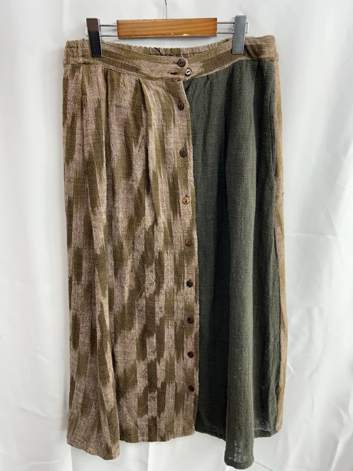 Half-pattern long skirt 상품이미지1