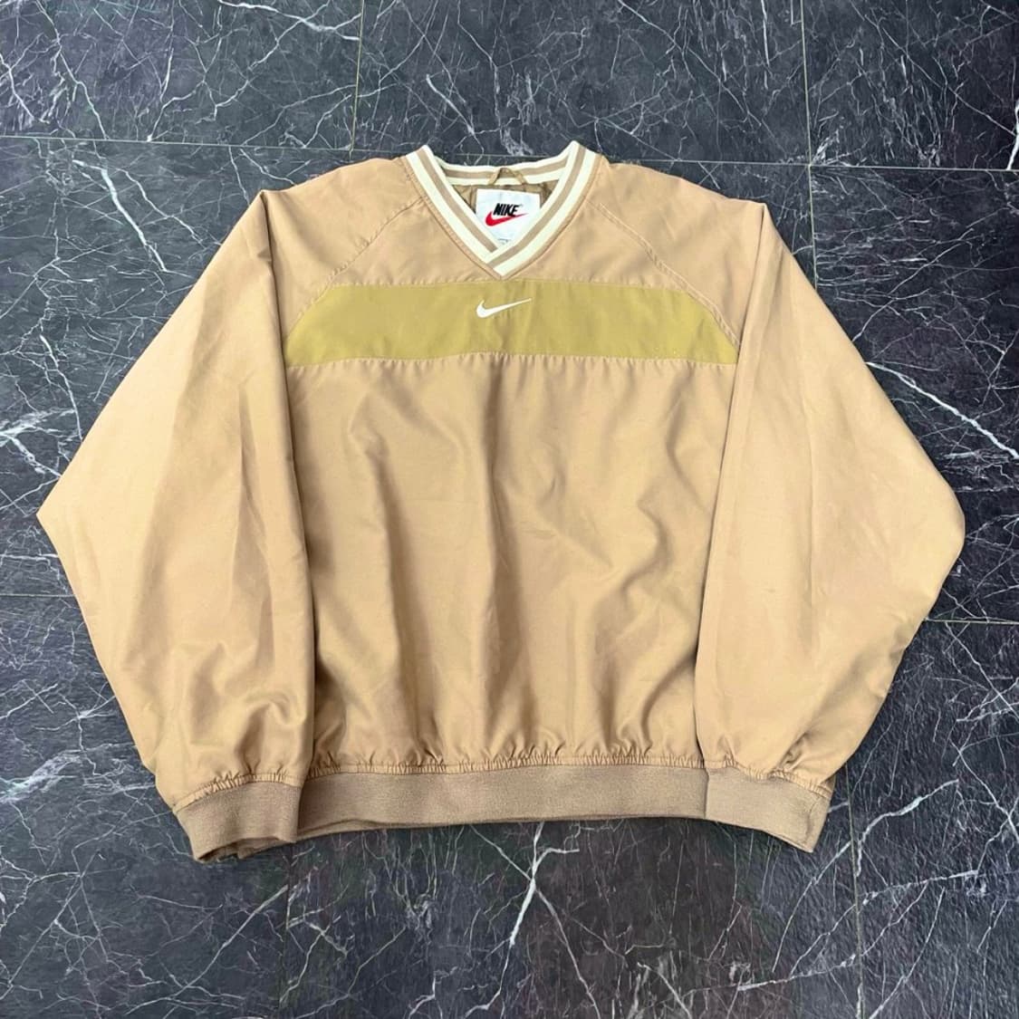 나이키 00s 올드스쿨 센터스우시 폴리쉘 웜업 바람막이 상품이미지4