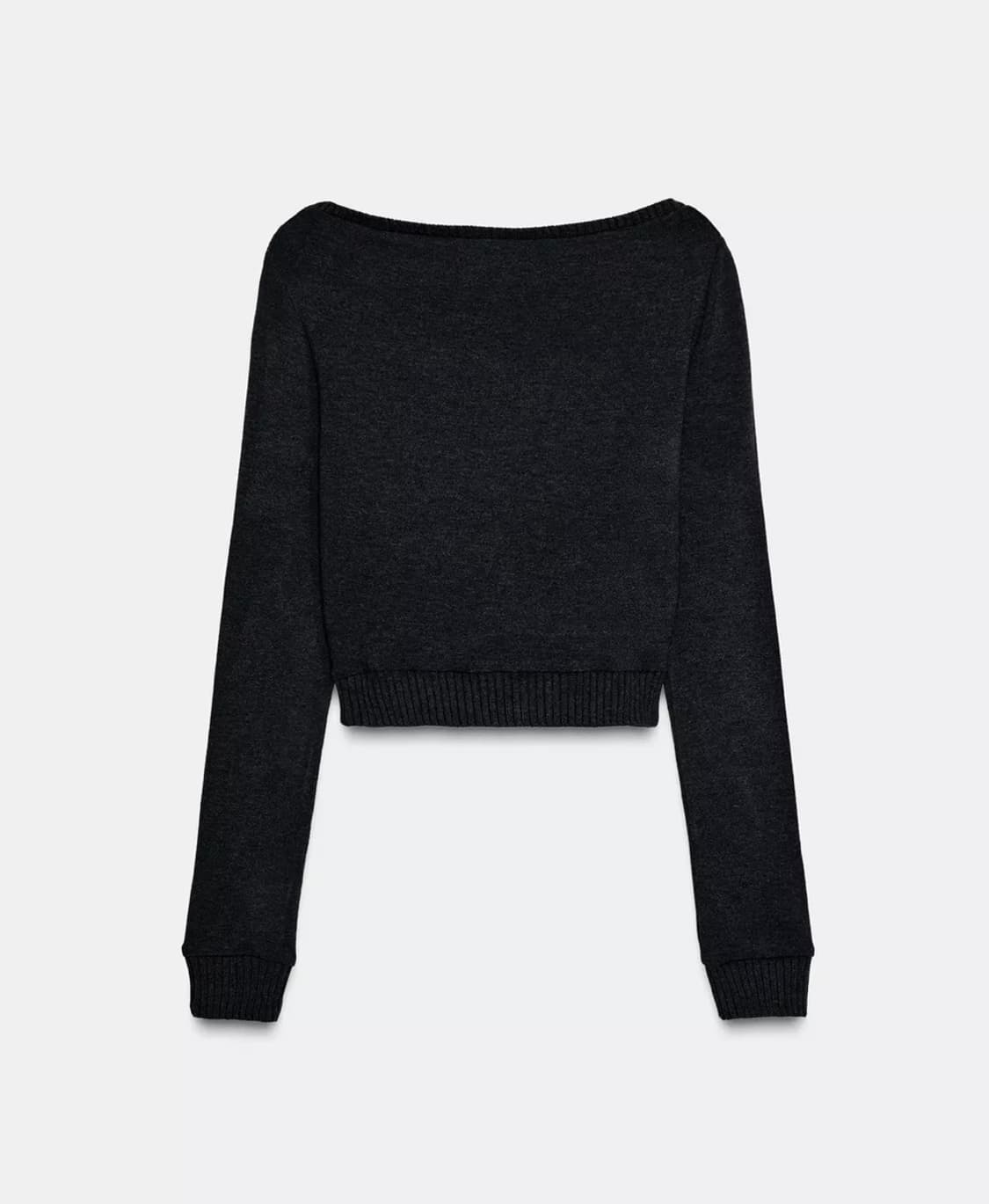 ZARA 자라 소프트 크롭 탑, 자라 크롭 니트, 자라 니트 상품이미지8