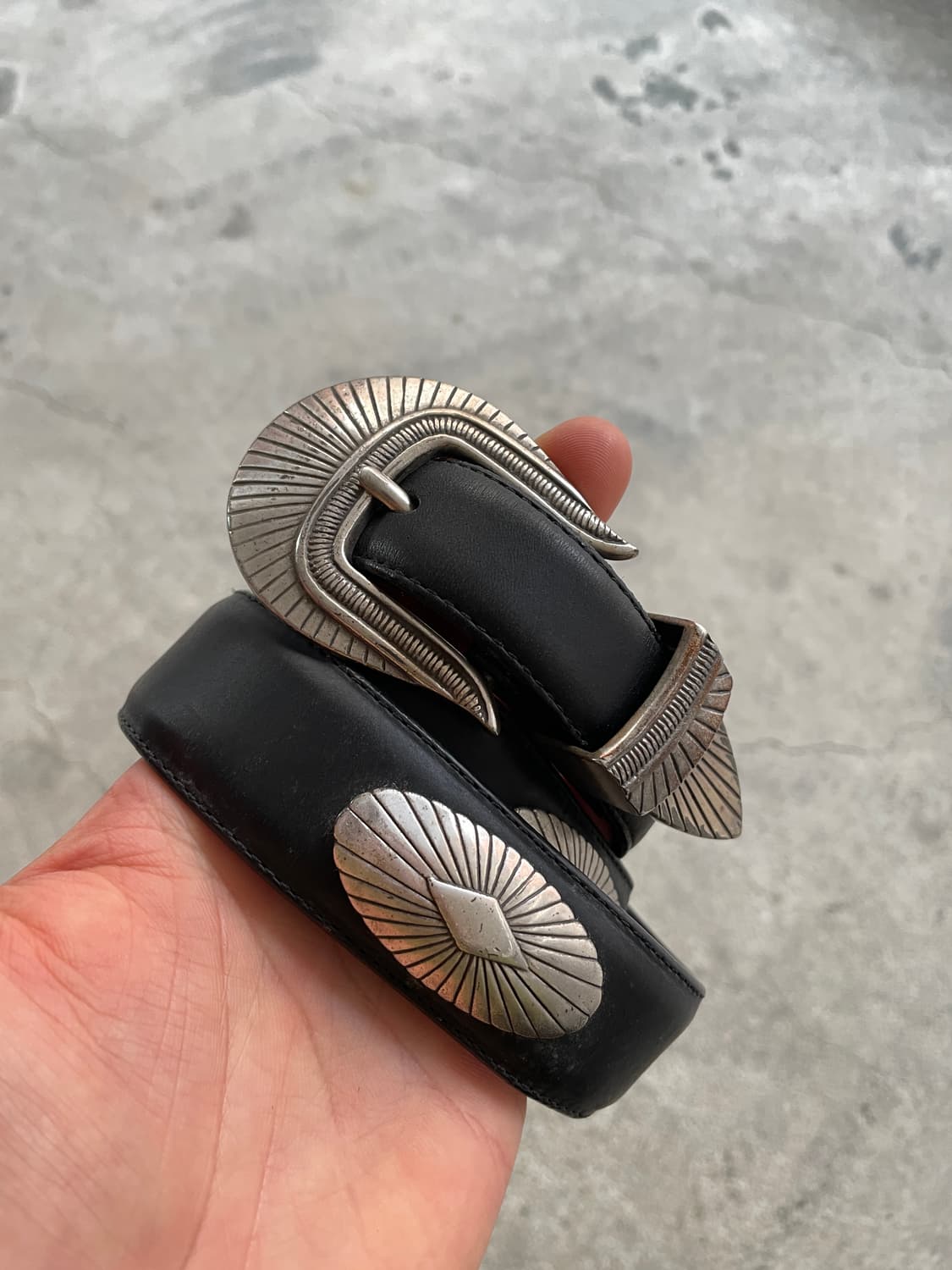 90s L.L. Bean Western Belt(1993) 상품이미지2