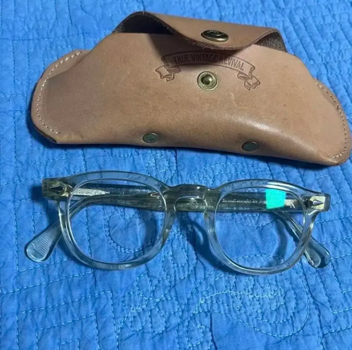 TVR504 옐로우클리어 안경 상품이미지1