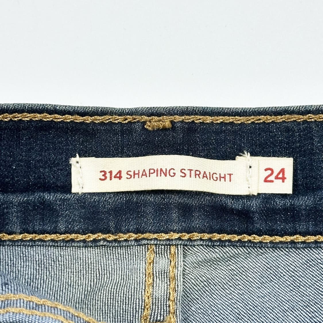 리바이스 314 오리지널 슬림 데님 팬츠 (24인치 여성추천) 상품이미지6