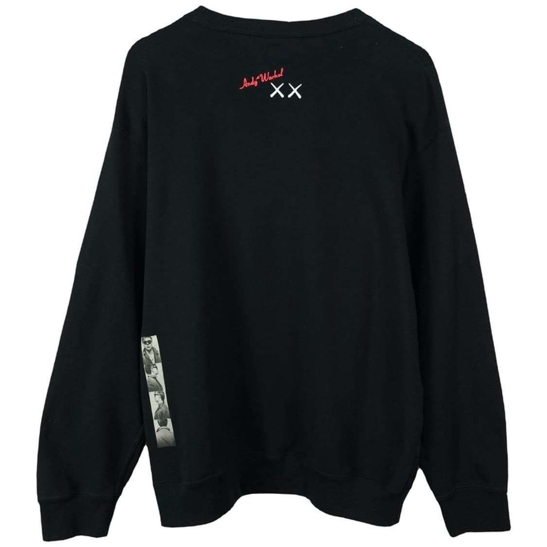 [유니클로 X 카우스] 그래픽 프린팅 오버핏 맨투맨 블랙 M19847 상품이미지3