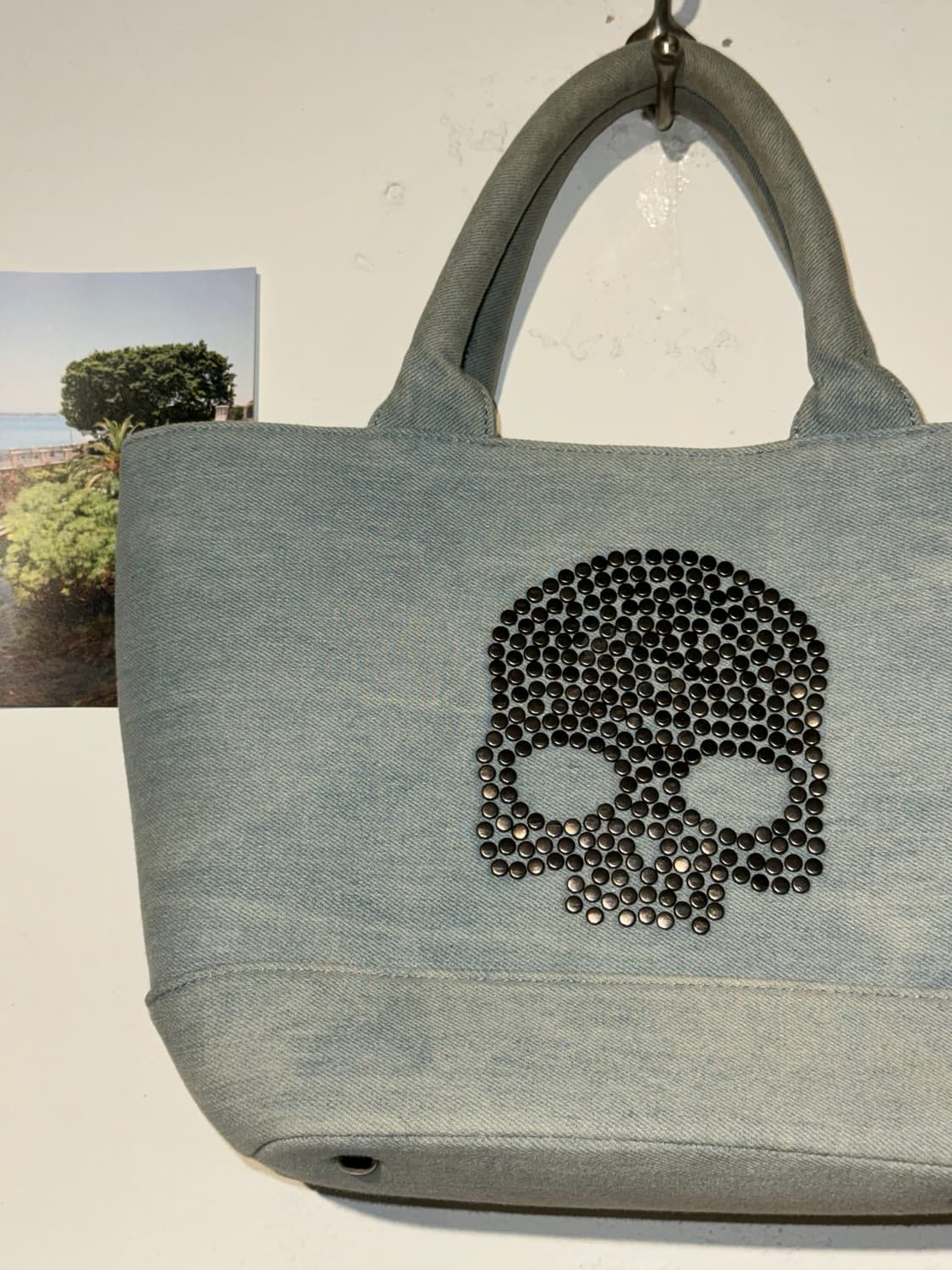 hydrogen 데님 토트백 상품이미지3