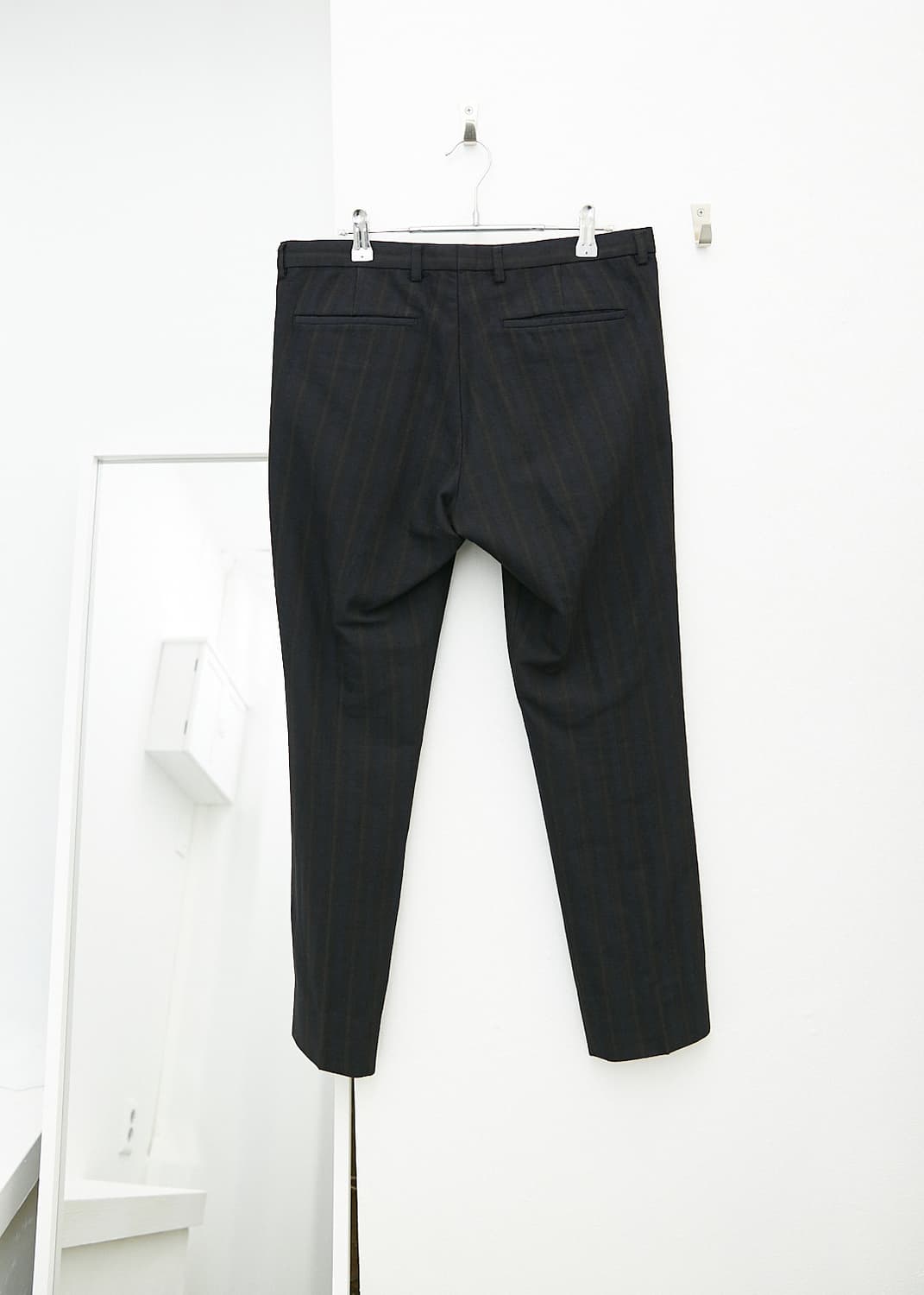 Cotton Wool Stripe Trousers 상품이미지3