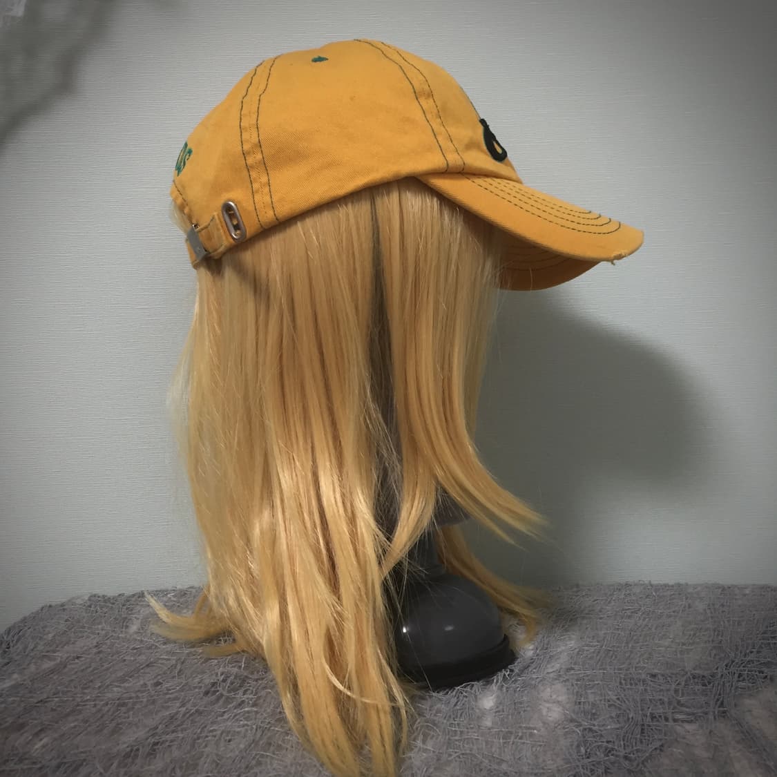 Mustard rock girl vitage cap 상품이미지3