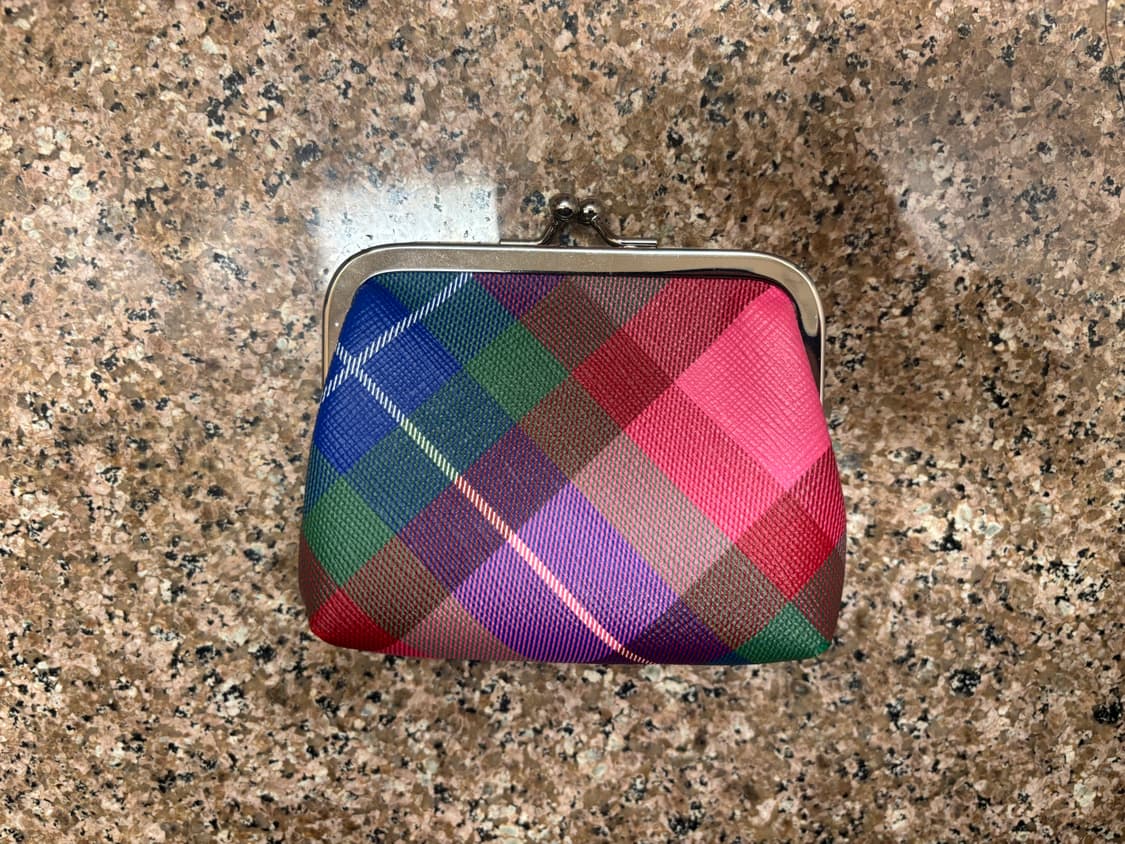 비비안웨스트우드 체크 동전지갑 상품이미지2