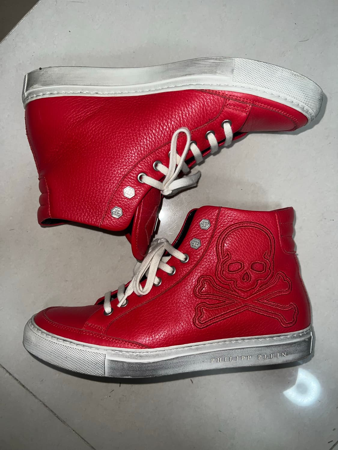 필립플레인 스컬 하이탑 hightop  상품이미지3