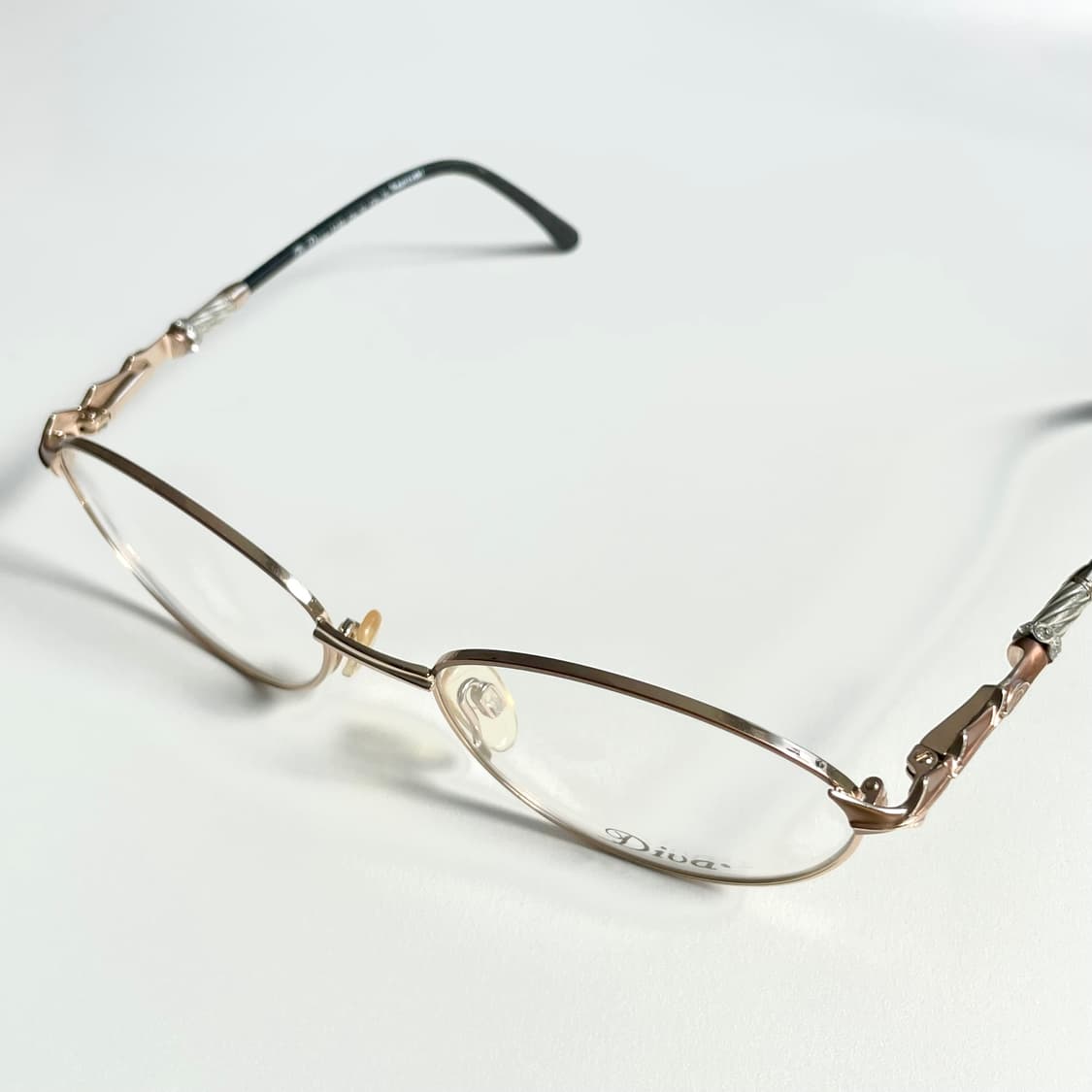 DIVAxSwarovski 이태리의 하우스브랜드 디바 사의 빈티지 안경 상품이미지2