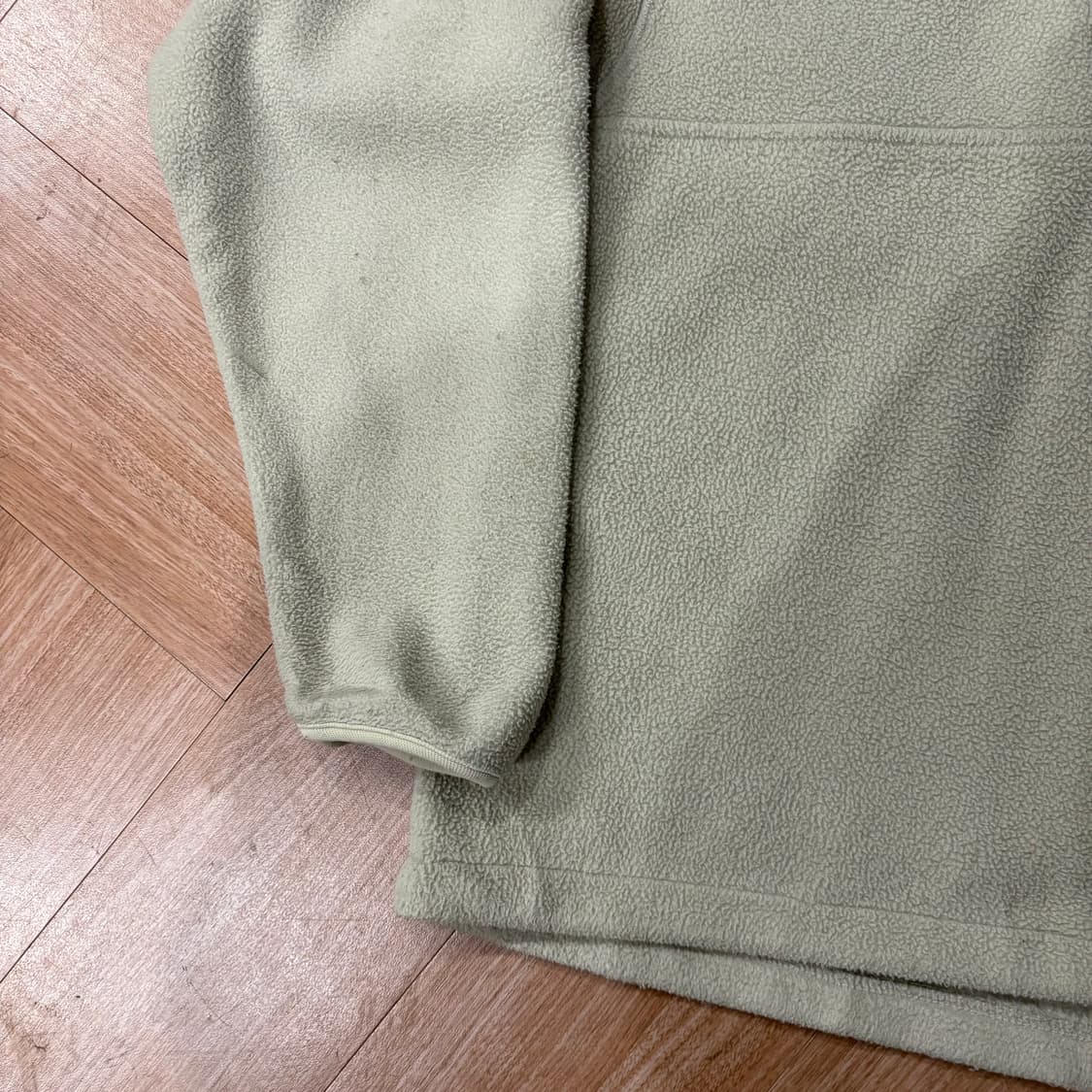 90s 컬럼비아 헬베티아 ll 하프 스냅 플리스 풀오버 상품이미지4